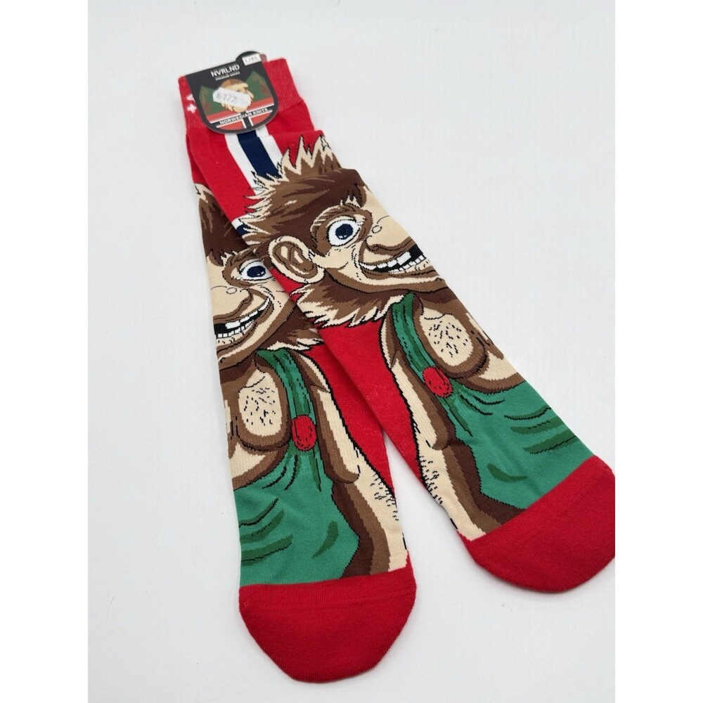 Norway Troll‎ Graphic Socks L-XL Men  41-45 NVRLND Brand New